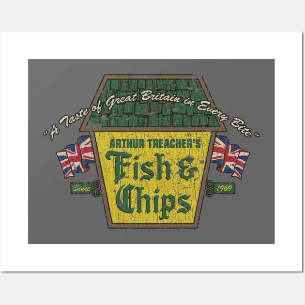 Arthur Treacher’s Fish & Chips 1969 Wall Art by JCD666